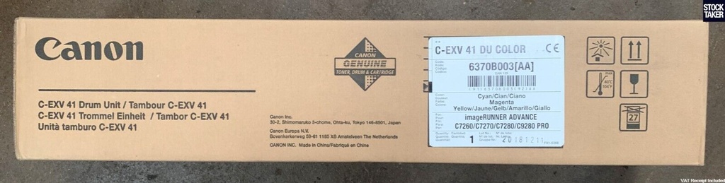 Drum Unit Canon IRA C7260i, IRA C7270i, IRA C7280i C-EXV41 Original