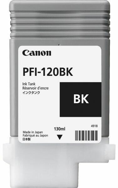 Cartus cerneala Canon PFI-120 imagePROGRAF TM-200, imagePROGRAF TM-205, imagePROGRAF TM-300, imagePROGRAF TM-305, PFI-120, 2885C001AA Inks 160 ml Black Original