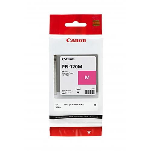 Cartus cerneala Canon PFI-120 imagePROGRAF TM-200, imagePROGRAF TM-205, imagePROGRAF TM-300, imagePROGRAF TM-305, PFI-120, 2887C001AA Inks 130 ml Magenta Original