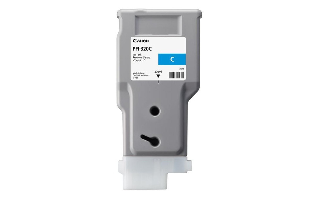 Cartus cerneala Canon imagePROGRAF TM-200, imagePROGRAF TM-205, imagePROGRAF TM-300, imagePROGRAF TM-305, imagePROGRAF TM-350, PFI-320, 2891C001AA Inks 330 ml, PFI-320  Cyan Original