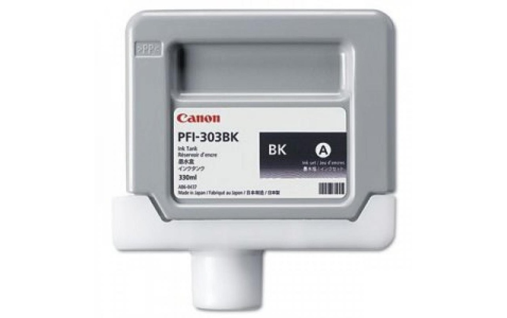Ink Tank Canon PFI-303 iPF 810, iPF 820, iPF 815 PFI-303, 2958B001AA Inks 330 ml Black Original