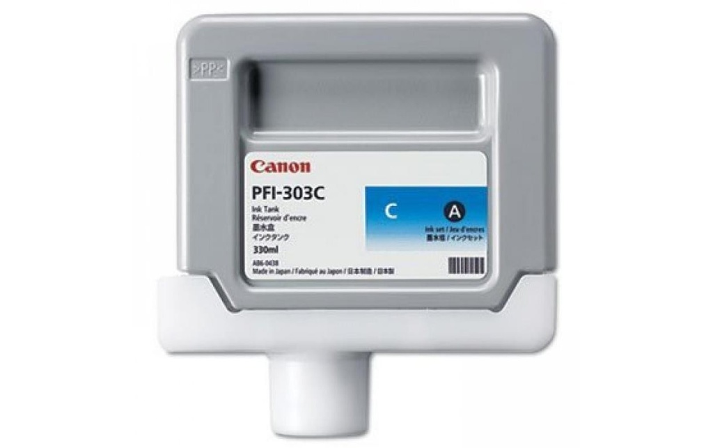 Ink Tank Canon PFI-303 iPF 810, iPF 820, iPF 815 PFI-303, 2959B001AA Inks 330 ml Cyan Original