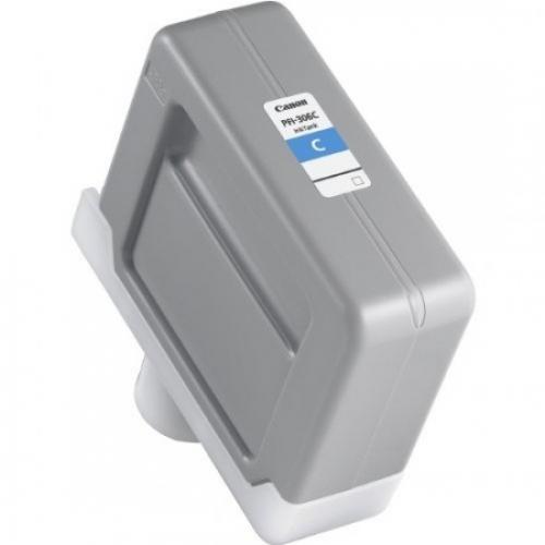 Pigment Ink Tank Canon PFI-306 iPF 8300S, iPF 8400SE, iPF 8400, iPF 8400, iPF 8300, iPF 8400S, iPF 9400S, iPF 9400 PFI-306, 6658B001AA Inks 330 ml Cyan Original