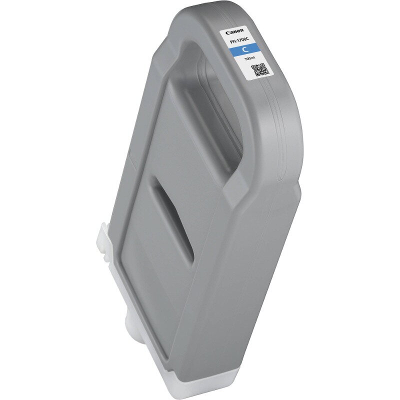 Pigment Ink Tank Canon PFI-1700 imagePROGRAF PRO-2100, imagePROGRAF PRO-4100S, imagePROGRAF PRO-4100, imagePROGRAF PRO-6100S, imagePROGRAF PRO-2000, imagePROGRAF PRO-4000S, imagePROGRAF PRO-6000S PFI-1700, 0776C001AA Cyan Original