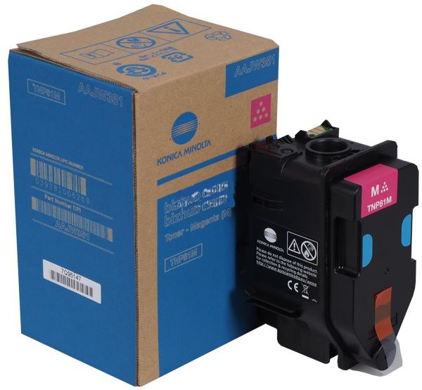 Cartus toner Minolta Bizhub C3300i, Bizhub C4000i, Bizhub C4000i, C3301i, C4001i, TNP81M AAJW351 1 cartridge, Simitri HD-Toner Magenta Original