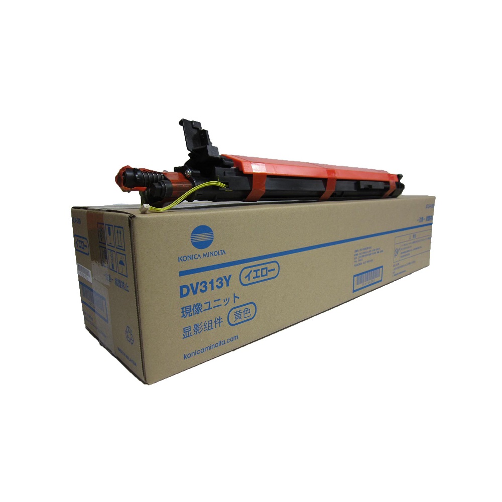 Developer Minolta Bizhub C 258, Bizhub C 368, Bizhub C 308 DV313 DV313Y A7U408D 600K Yellow Original