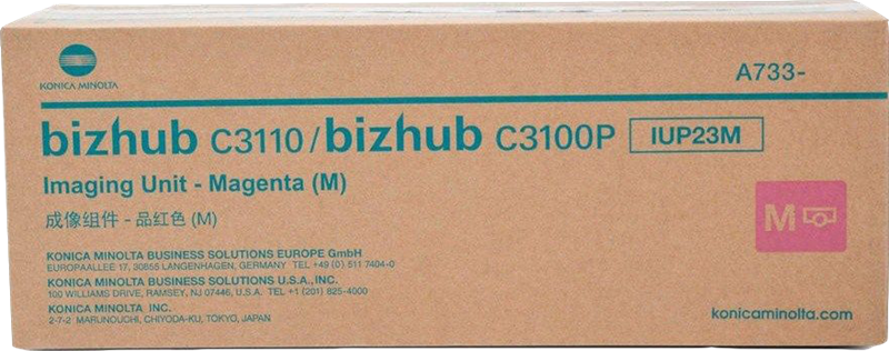 Imaging Unit Minolta Bizhub C3110, Bizhub C3100P, Bizhub C3100P IUP23M Magenta Original