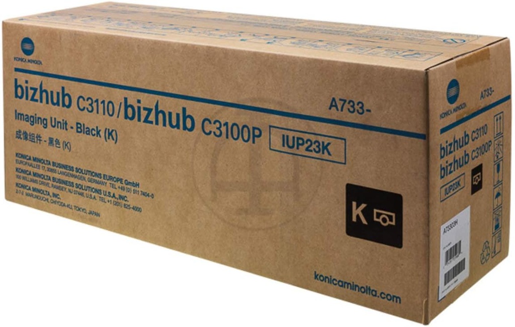 Imaging Unit Minolta Bizhub C3110, Bizhub C3100P, Bizhub C3100P IUP23K Black Original