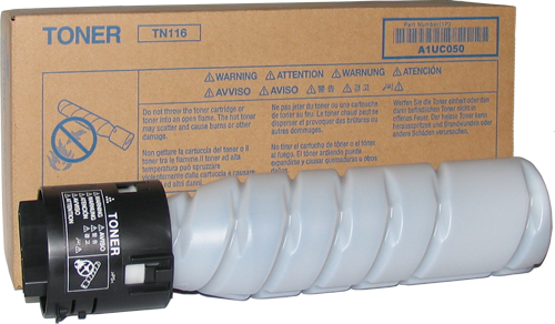 Cartus toner Minolta bizhub 165, bizhub 185, bizhub 164, TN116, Black, Original