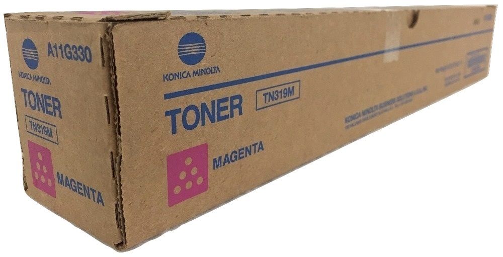 Cartus toner Minolta Bizhub C 360 TN319 TN319M A11G350 1 spiral bottle, yield approx. 26k / 5% Magenta Original