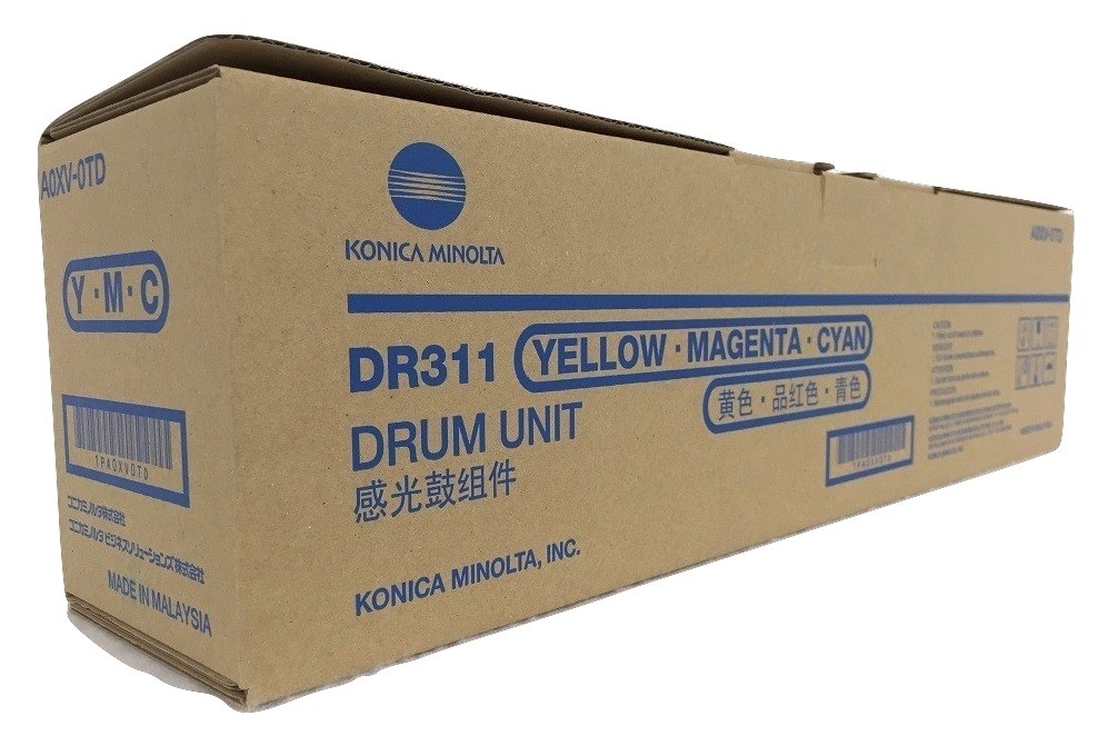 Drum Unit Color Minolta Bizhub C220, Bizhub C360, Bizhub C280 DR311 Cyan/Magenta/Yellow Original