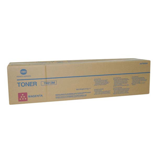 Cartus toner Minolta Bizhub C452, Bizhub C652, Bizhub C652DS, Bizhub C552 TN613 TN613M A0TM350 1 cartridge, 510g toner, approx. 30k / 5% Magenta Original