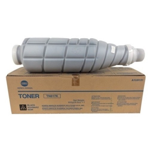 Cartus toner Minolta Bizhub Pro C70hc TN617 TN617K, A1U9151 1 bottle cartridge, Polymer hc toner, yield ca. 41,5k (5%) Black Original
