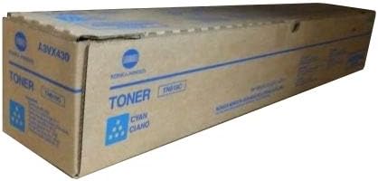 Cartus toner Minolta Bizhub Press C 2060, Bizhub Press C 2070P TN619 TN619C, A3VX453 1 bottle cartridge, Polymer toner, yield ca. 78k (5%) Cyan Original