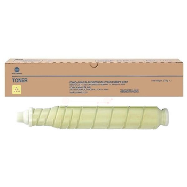 Cartus toner Minolta Accurio Press C 3070, Accurio Press C 3080P, Accurio Press C 4070, Accurio Press C 4080, Accurio Press C 3070, Accurio Press C 3080, Accurio Press C 3080P TN619 TN619Y, A3VX255 1 bottle cartridge, Polymer toner, yield ca. 71k (5%) Yellow Original