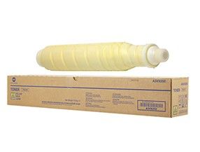Cartus toner Minolta Bizhub Press Pro C1060L TN620 TN620Y, A3VX251 1 bottle cartridge, Polymer toner, yield ca. 64k (5%) Yellow Original