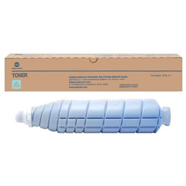 Cartus toner Minolta Bizhub Pro C 6085, Bizhub Press C 6100 TN622 TN622C, A5E7451 1 bottle cartridge, Polymer toner, yield ca. 95k (5%) Cyan Original