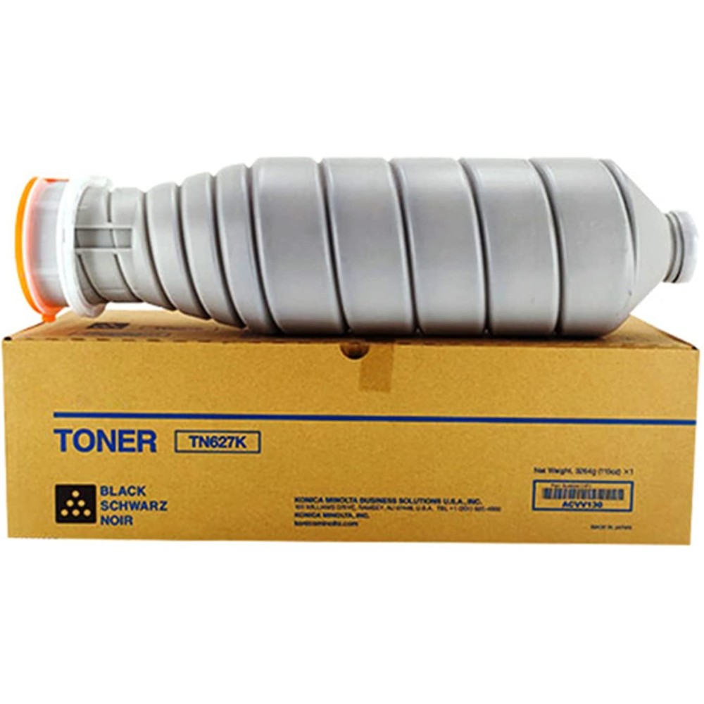 Cartus toner Minolta Accurio Press C 12000, Accurio Press C 14000 TN627 TN627K, ACVV150 1 bottle cartridge, Polymer toner, yield ca. 173,8k (5%) Black Original