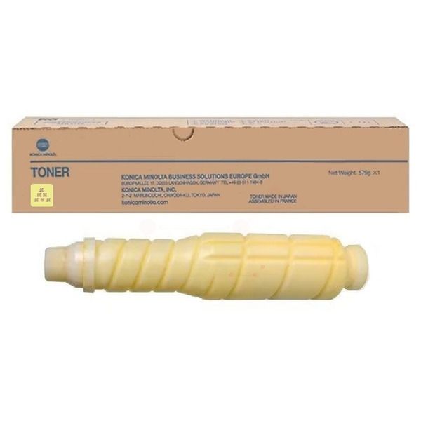 Cartus toner Minolta Accurio Press C 12000, Accurio Press C 14000 TN627 TN627Y, ACVV250 1 bottle cartridge, Polymer toner, yield ca. 219,8k (5%) Yellow Original