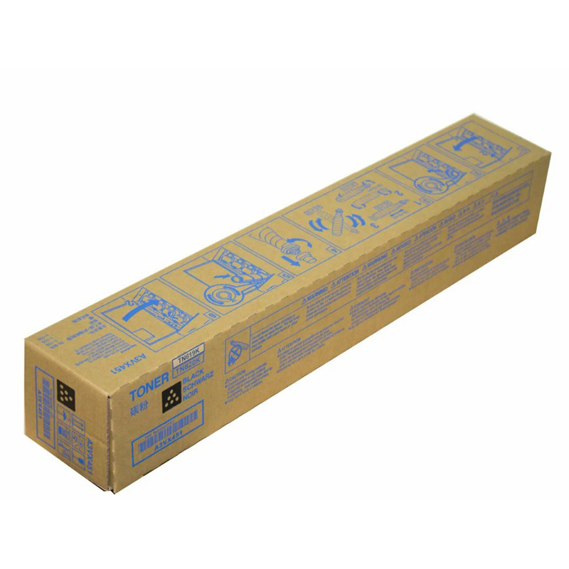 Cartus toner Minolta Accurio Press C 7090, Accurio Press C 7100 TN629 TN629K, AD3H150 1 bottle cartridge, Polymer toner, yield ca. 86,3k (5%) Black Original