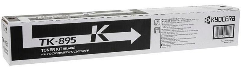 Cartus toner Kyocera Mita FS C8020MFP TK-895 TK-895K Black Promo Original