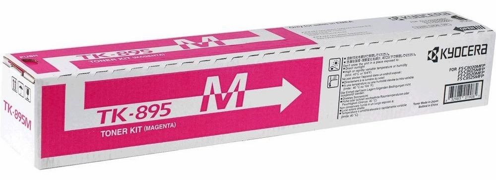 Cartus toner Kyocera Mita FS C8020MFP TK-895 TK-895M Magenta Promo Original