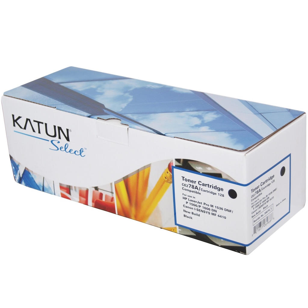 Cartus toner HP LJ PRO M 1536 DNF, LJ PRO P 1566, LJ PRO P 1606 DN CE278A, 3500B002AA, CARTRIDGE 728, Black, Compatibil Katun Select