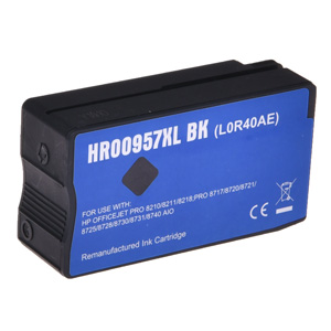 Cartus cerneala HP OFFICEJET PRO 7720, OFFICEJET PRO 7740, OFFICEJET PRO 8210, OFFICEJET PRO 8710, OFFICEJET PRO 8715, OFFICEJET PRO 8718, OFFICEJET PRO 8719 L0R40AE Black Compatibil Business Ink