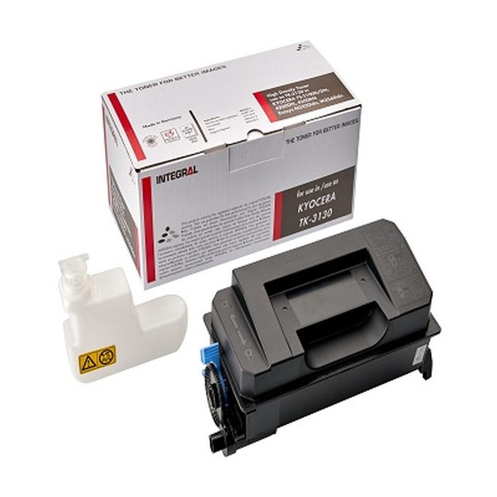 Cartus toner Kyocera Mita FS 2100/D/DN, FS 4100DN, 4200DN, 4300DN, Ecosys M3040dn, M3540dn, M3550idn, M3560idn TK-3130 Black Compatibil Integral