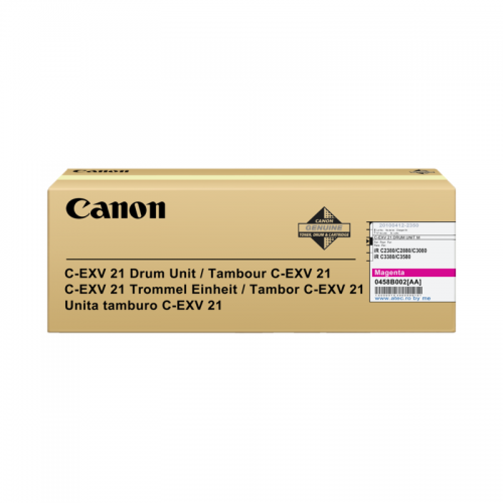 Drum Unit Canon iRC 2380, IRC 2880, IRC 3080, IRC 3380, C-EXV21 MG Magenta Original