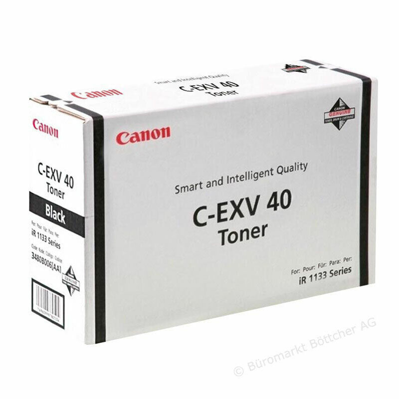Cartus toner Canon iR 1133, C-EXV40BK, Black, Promo, Original