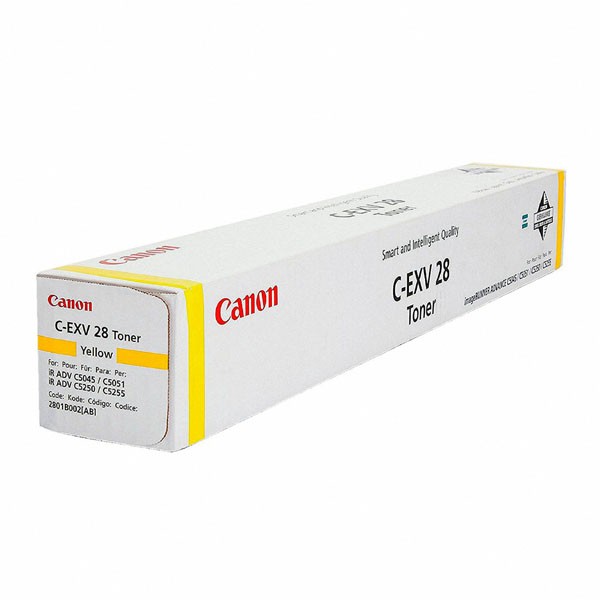 Cartus toner Canon IR A C5045, IR A C5051 C-EXV28Y Yellow Promo Original