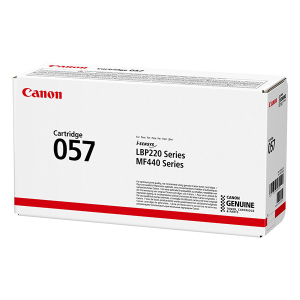 Cartus toner Canon LBP 223DW, LBP 226DW, LBP 228X, MF 443DW, MF 449X CRG-057 3.1k BK Black Original