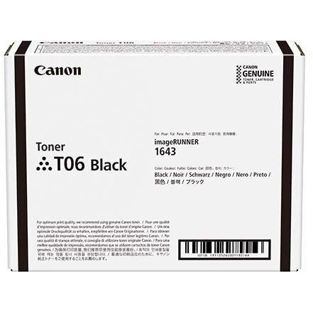 Cartus toner Canon iR 1643i, iR 1643iF, iSensysX 1643P, 3526C002AA,T06, 20.5k  Black, Promo, Original