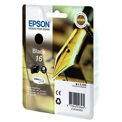 Cartus cerneala Epson STYLUS WF 2010W Nr.16 Black Original