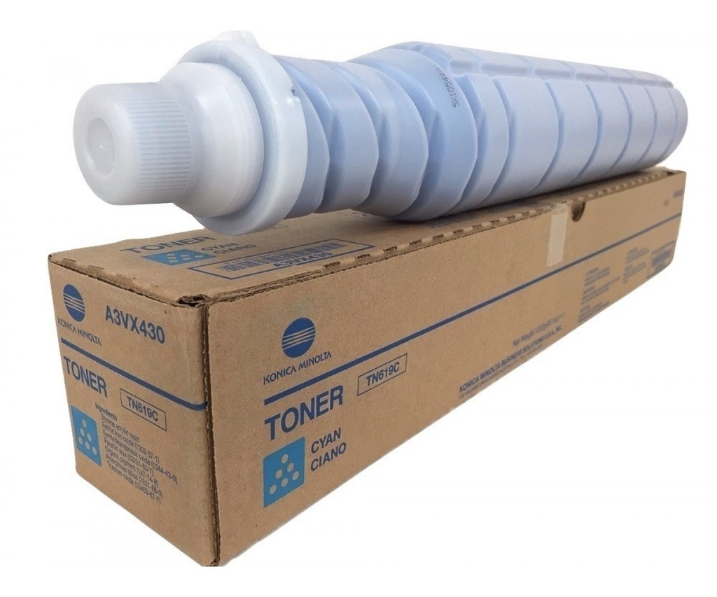 Cartus toner Minolta Bizhub Press C1060, Bizhub Press C1070, Bizhub Press C1070P, CY, TN619EC Cyan Original