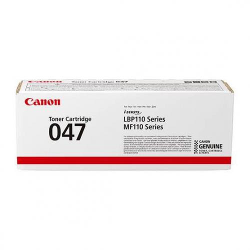 Cartus toner Canon i-SENSYS LBP112, i-SENSYS LBP113w, i-SENSYS MF112, i-SENSYS MF113w CRG-047 1.6k Black Original