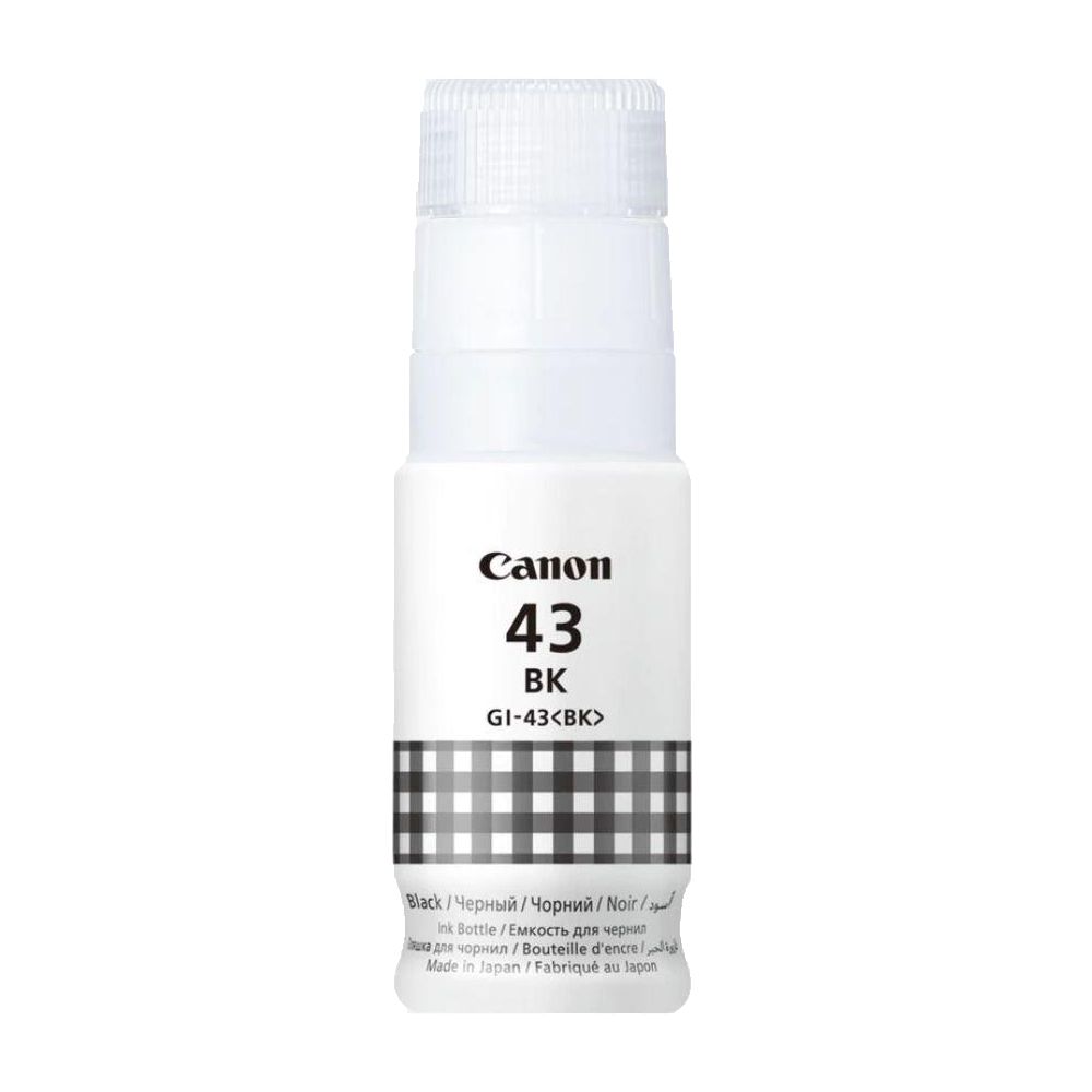 Cerneala Canon GI-43BK, PIXMA G 540, PIXMA G 640, 8k BK Black Original