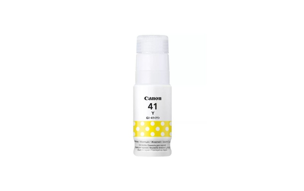 Cartus cerneala Canon Pixma G 1420, G 2420, G 3420, G 3460, 4545C001AA, GI-41Y 7.7k Yellow Original
