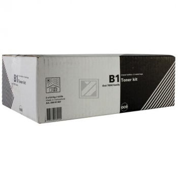 Cartus toner + WASTE BOX 2 X 2 OCE 7050, 7051, 7055, 7056 TYPEB1 Black Original