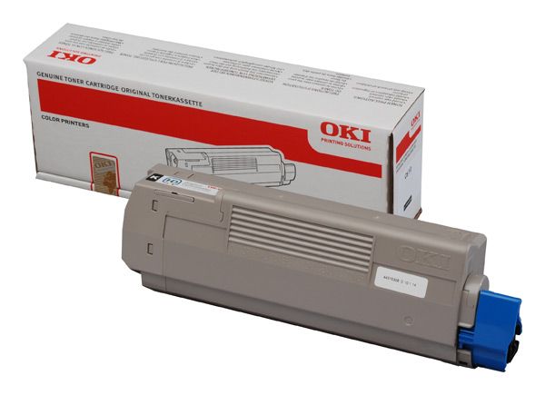 Cartus toner OKI C610DN, C610N 8k, Black Original