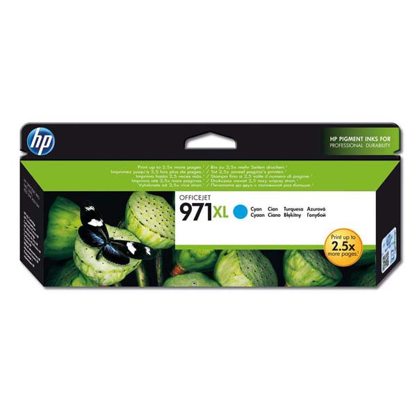 Cartus cerneala HP Officejet Pro X451DW, X476dw, X551DW, X576dw, CN626AE NR.971XL, Cyan Original