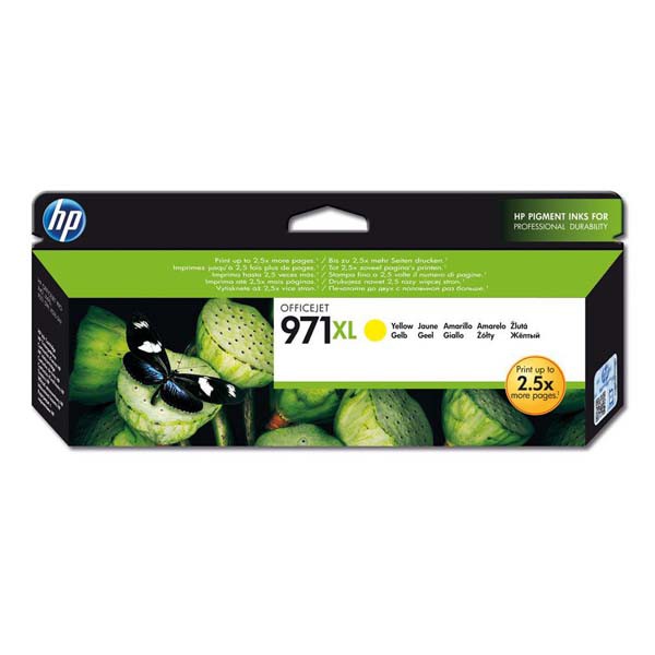Cartus cerneala HP Officejet Pro X451DW, X476dw, X551DW, X576dw, CN628AE NR.971XL, Yellow Original