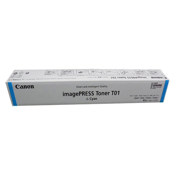 Cartus toner Canon imagePRESS C60, imagePRESS C65, imagePRESS C650, imagePRESS C700, imagePRESS C700CA, imagePRESS C710, imagePRESS C750, imagePRESS C800, imagePRESS C810, imagePRESS C850, imagePRESS C910 T01Cyan Original