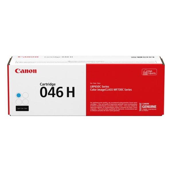Cartus toner Canon LBP 653CDW CRG-046H 1253C002AA, CRG-046HC 5k Cyan Original