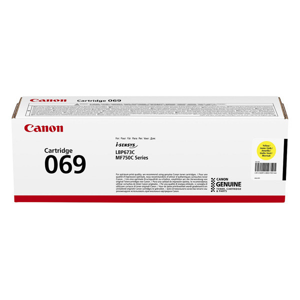 Cartus toner Canon i-SENSYS LBP 630, 631, 633, 650, 655, 657, CRG-067Y, 1.2k Yellow Original