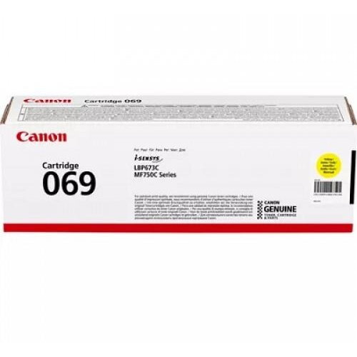 Cartus toner Canon I-Sensys LBP673CDW, MF752CDW, MF754CDW, CRG-069HY, 5095C002, 5.5k Yellow Original