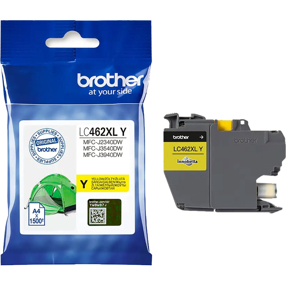 Cartus cerneala Brother MFCJ2340DW, MFCJ3540DW, MFCJ3940DW 1.5k Yellow Original