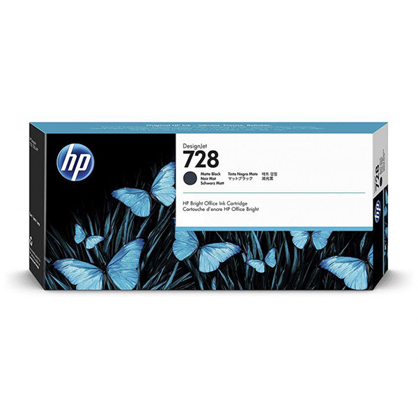 Cartus cerneala HP Designjet T730 36IN, T830, T830 36IN, 3WX25A, Nr.728 Matte Black Original