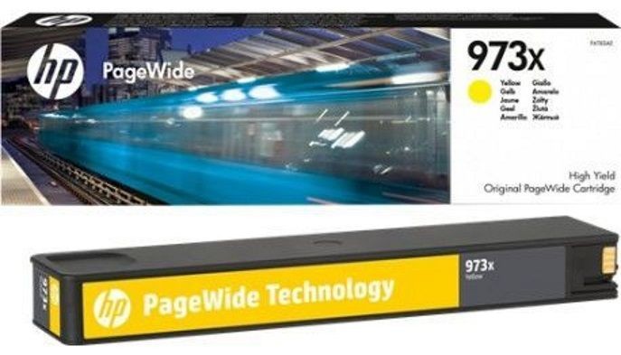 Cartus cerneala HP PAGEWIDE PRO 452DW NR.973X NR.973X F6T83AE Yellow Original